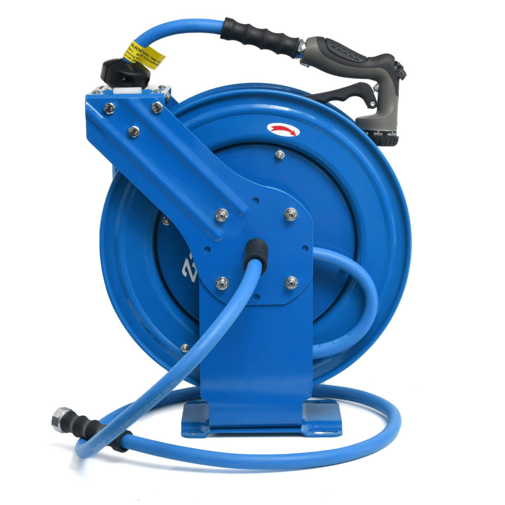 Dual Arm Auto Retractable Water Hose Reel