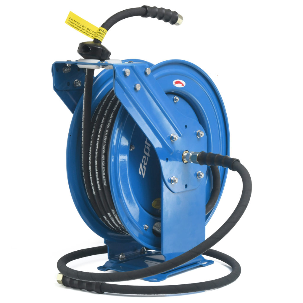 3/8X50 PRESSURE WASHER DUAL ARM HOSE REEL - ATLAS Auto Equipment