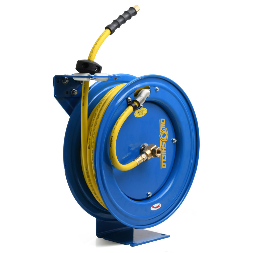 Heavy-Duty Auto-Retractable Air Hose Reel